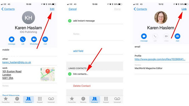 How to Merge Duplicate Contacts on iPhone-01