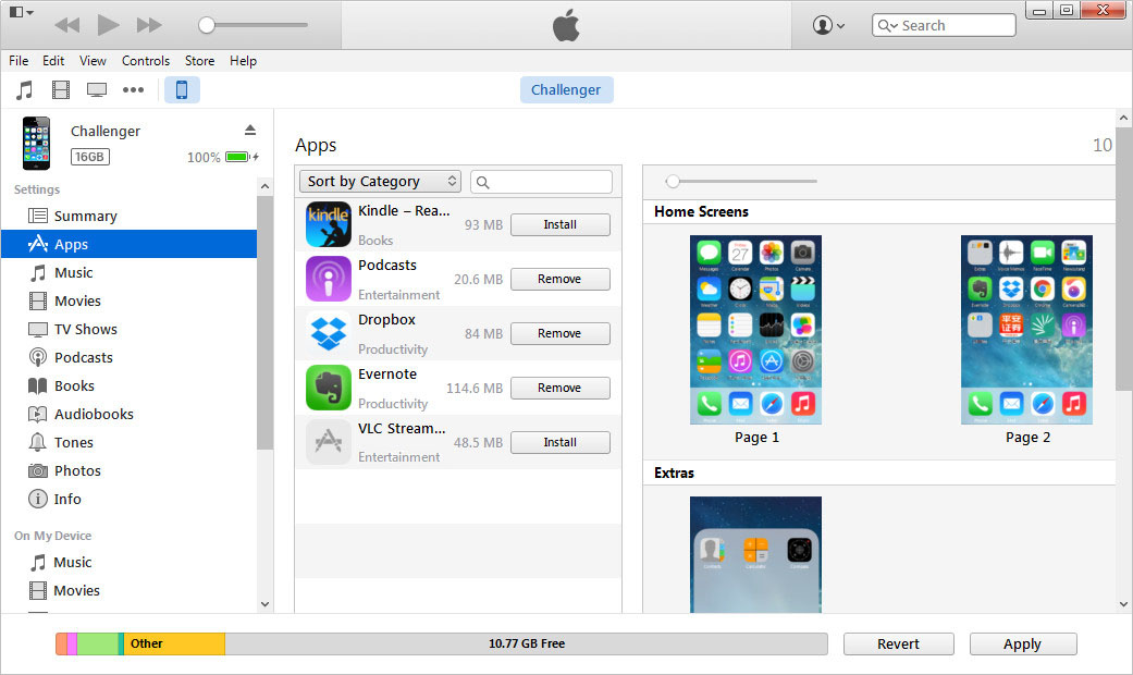 Manage Apps on iPhone with iTunes