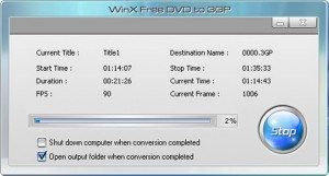 Load the source DVD file