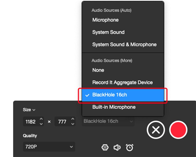 How to Record Audio from Computer Mac with BlackHole 16ch-13