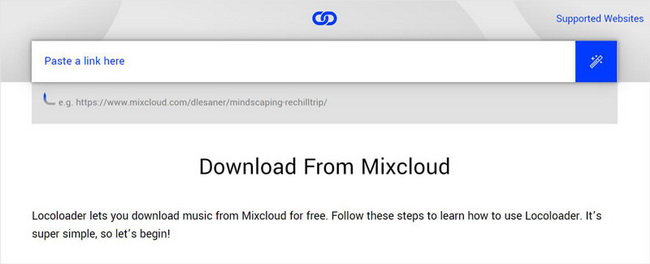 locoloader-mixcloud-downloader
