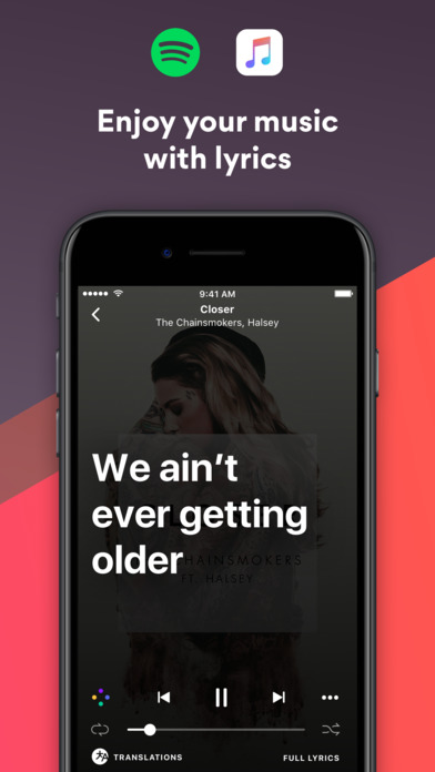 Musixmatch Music Player App For iPhone