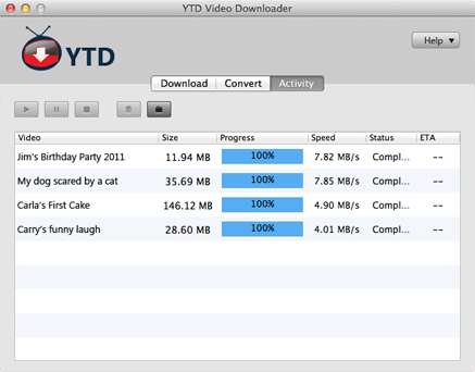 YTD YouTube Downloader for Mac