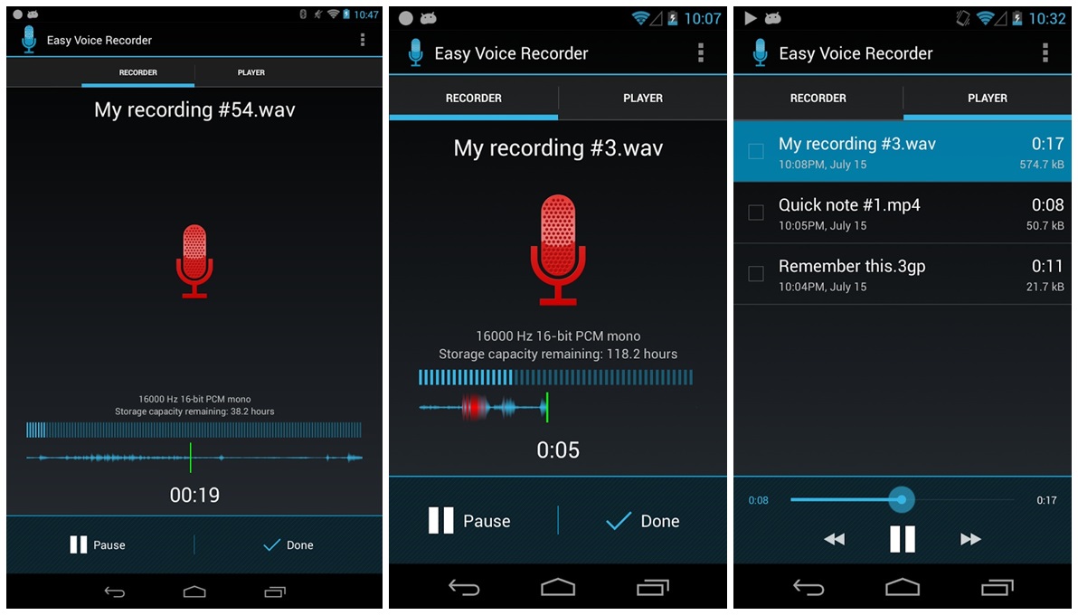 Top 7 Voice Recorder Apps for Android | Leawo Tutorial Center