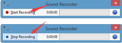 Windows Sound Recorder