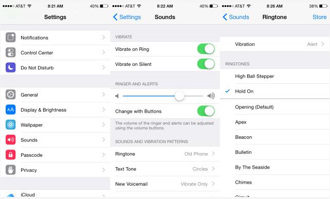 Transfer the ringtone to your iPhone