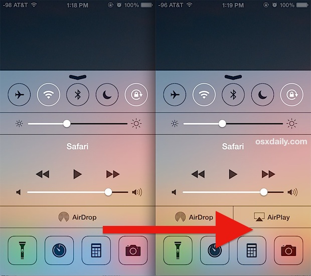 how to airplay iphone 5