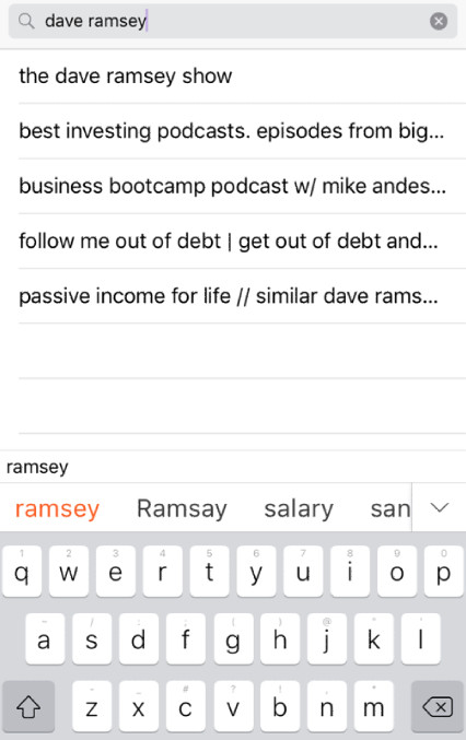 search-dave-ramsey-podcast