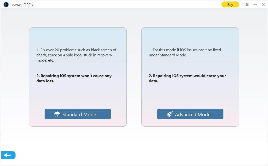  Fix-iTunes-error-3004-iOSFix-choose-repair-mode 