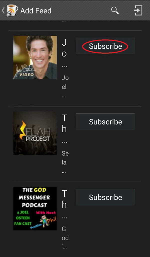 subscribe Joel Osteen Podcast