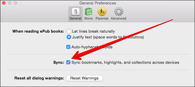 enable-ibooks-sync-on-mac