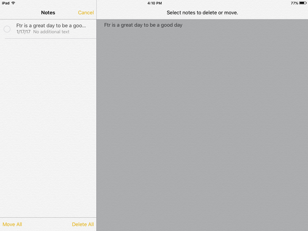 transfer notes from ipad to mac via icloud