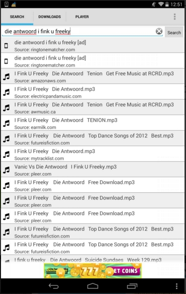 Music MP3 Download Free CopyLeft - step 1