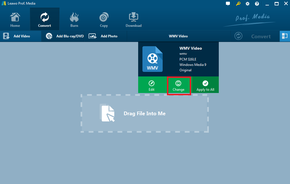 How to Convert MOD to WMV with Full Quality | Leawo ...