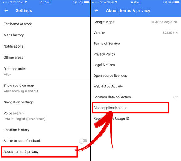 Clear Google Maps History on iPhone Leawo Tutorial Center