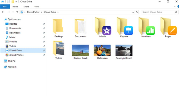 create a new folder in iCloud Drive