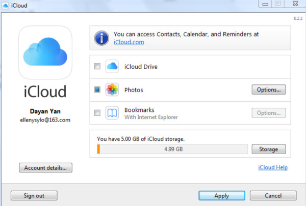 Save Pictures to Your iCloud