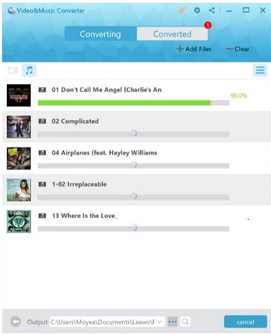  从iPhone传输音乐开始处理文件 