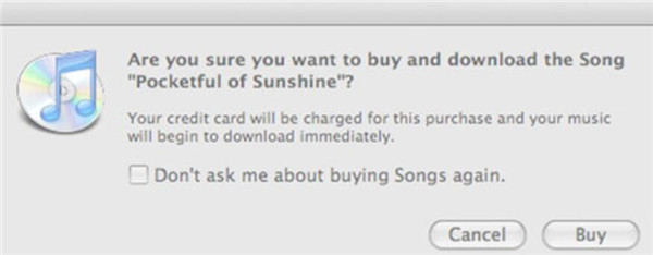 Buy MP3 in iTunes Store