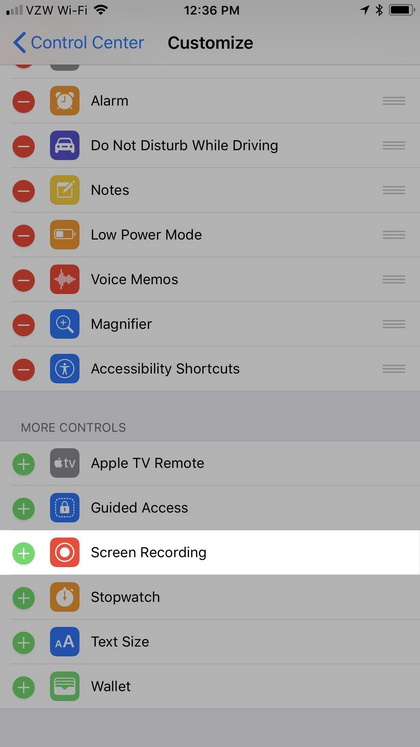 iOS 11 Screen Recorder