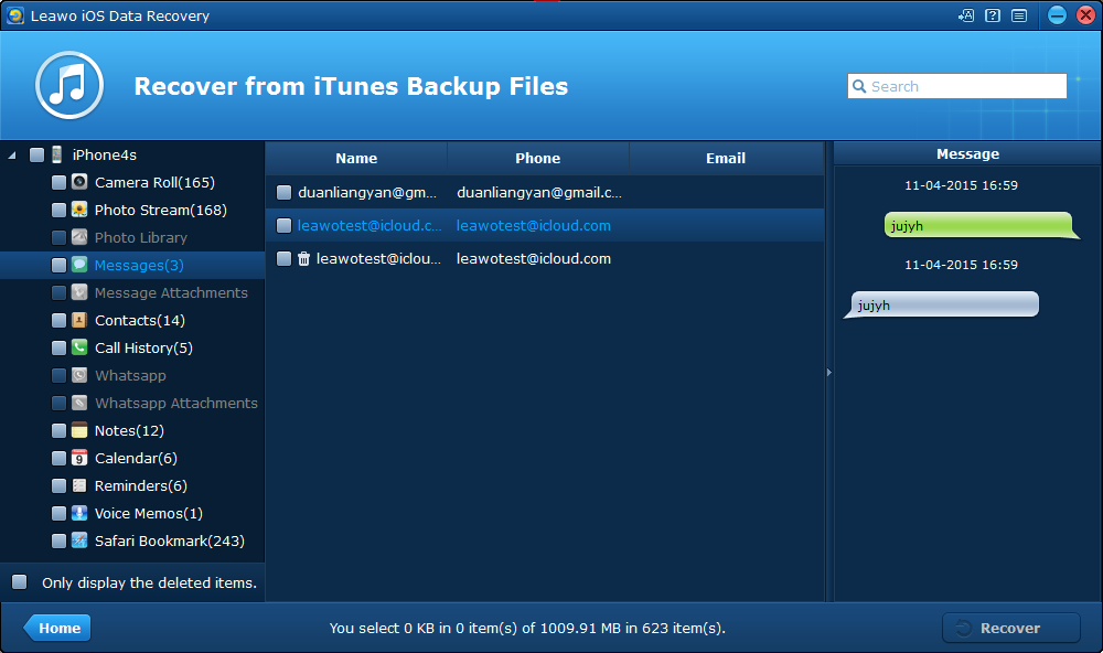 Extract Files from iTunes Backup