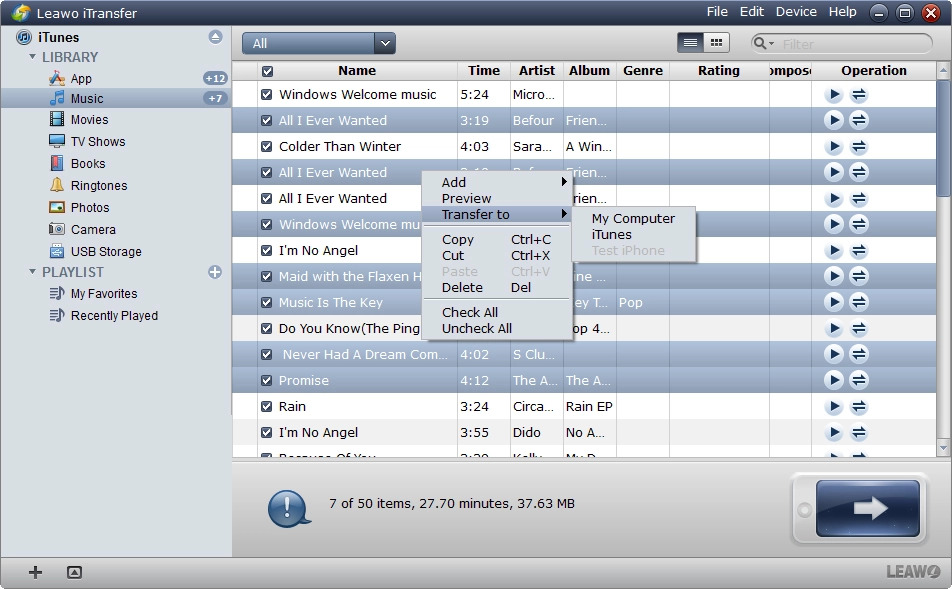  iTunes-reset-library-iTransfer-set-destination-folder-03 
