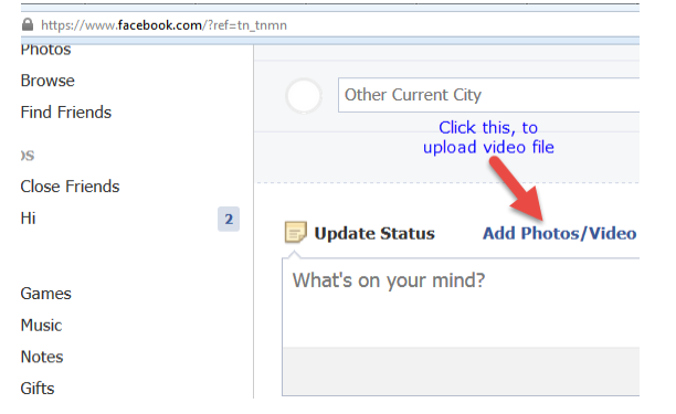 upload PowerPoint to Facebook