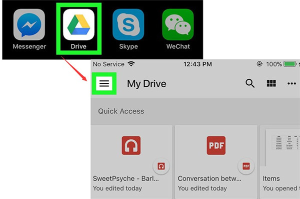 Sync Photos from iPad to Google Drive