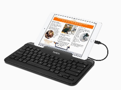 Belkin Wired Keyboard for iPad with Stand