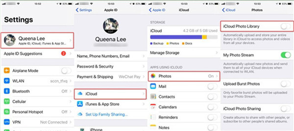 how-to-transfer-data-from-iphone-to-huawei-via-icloud-photo-library-5