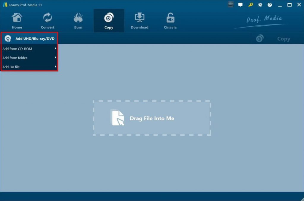 如何使用-Leawo蓝光光盘复制至蓝光光盘 01