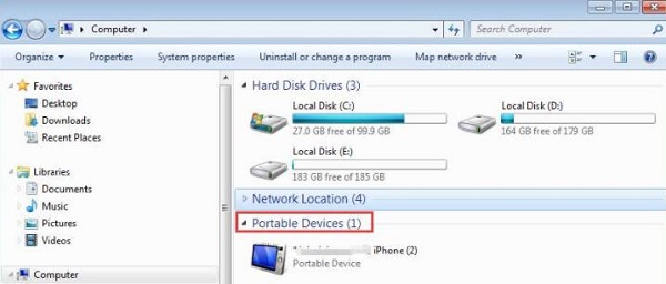 connect your external hard drive to your computer
