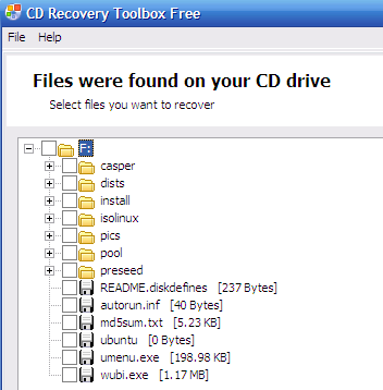 CD Recovery Toolbox free