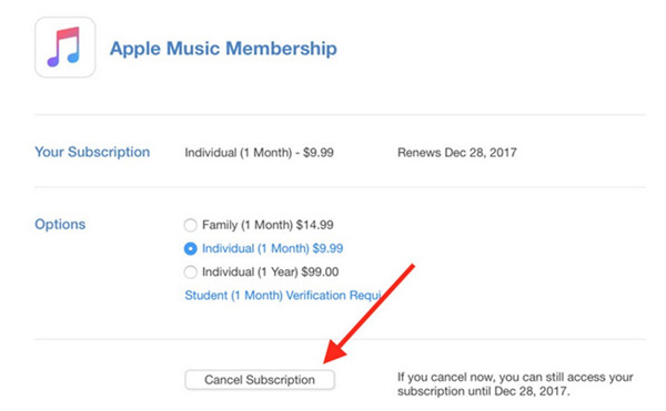  取消iTunes订阅取消 