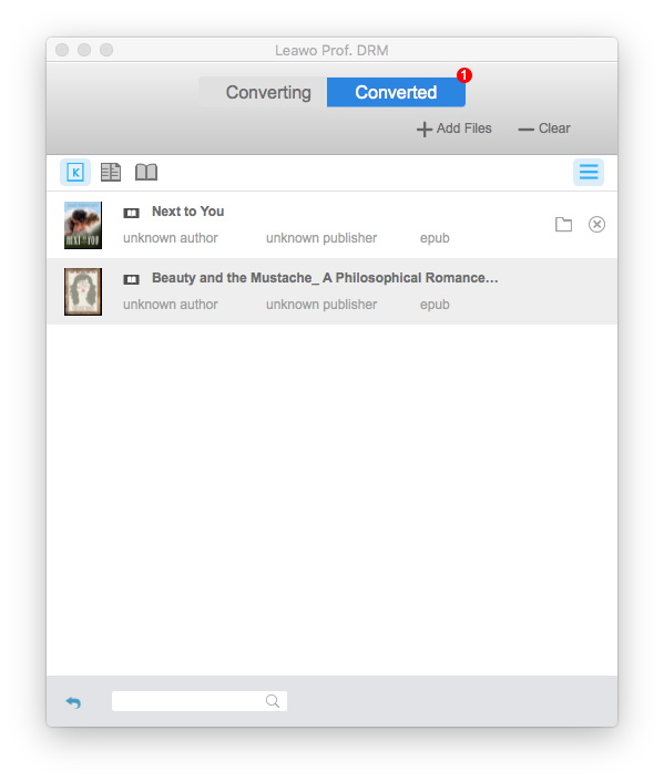 检查转换后的文件  
