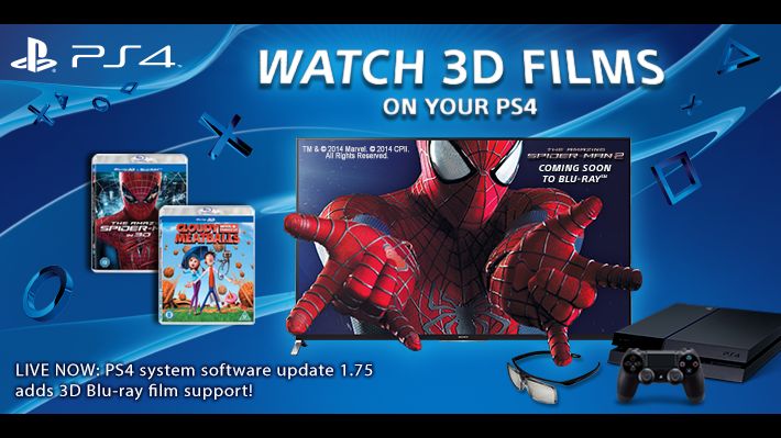 PS4 3D Blu-ray Support