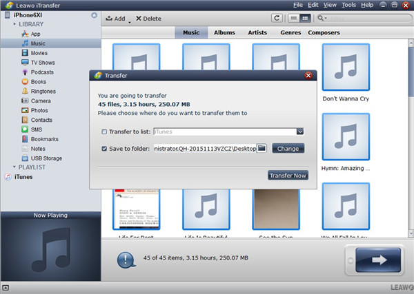 how-to-transfer-music-from-iphone-to-blackberry-with-itransfer-folder-3