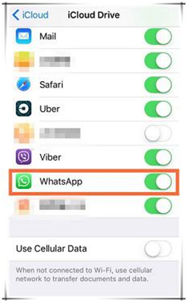 backup-whatsapp-voice-notes-via-iCloud-2