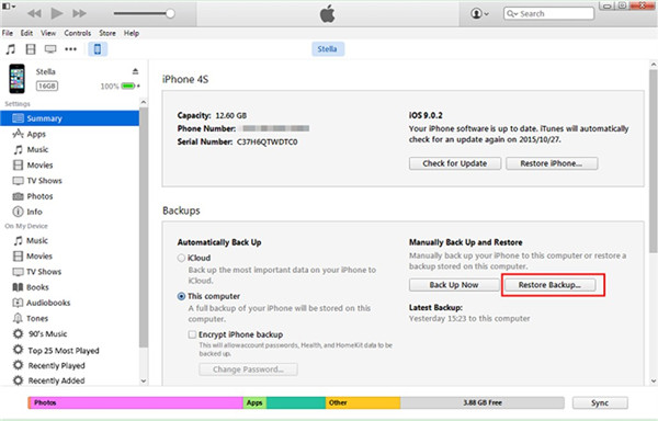 how-to-recover-junk-message-via-itunes-7