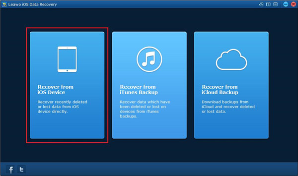 launch-Leawo-iOS-data-recovery-and-select-recover-from-iOS-device-7