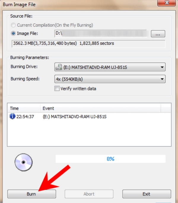 how-to-burn-with-PowerISO 3
