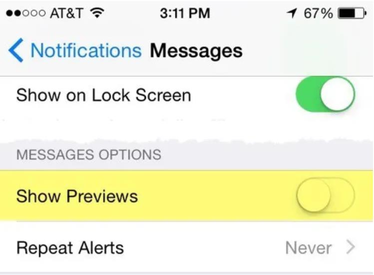 how-to-not-show-name-on-text-iPhone-show-previews-2