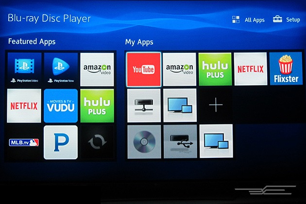 Sony Blu Ray Player Apps Hinzufügen
