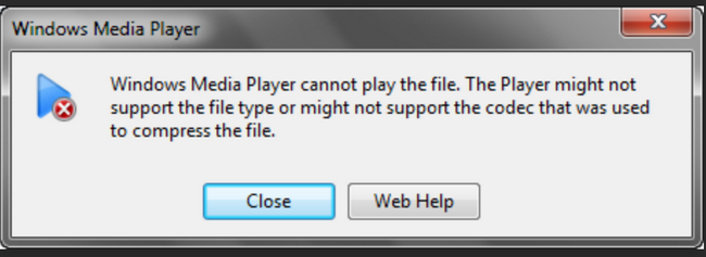 codec mts lorsque Windows Media Player 11