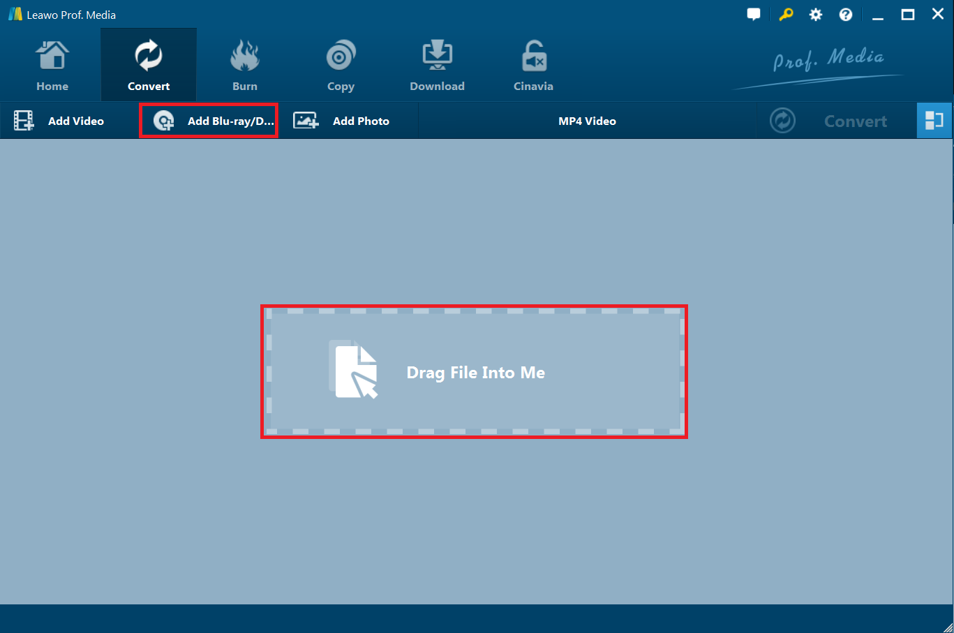 Leawo-新增來源文件