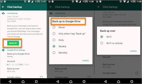 Can i download whatsapp backup from google drive