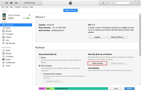 backup-iMessages-with-iTunes