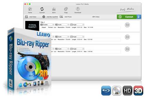 年版 Mac向けのブルーレイリッピングnvidiaエンコーダートップ3 Leawo 製品マニュアル