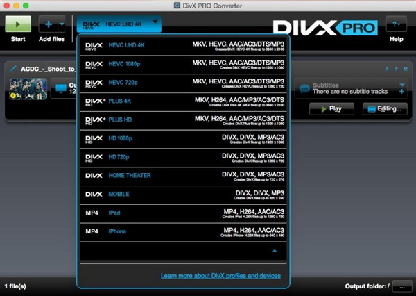 divx ac3 codec voor mac-computer x