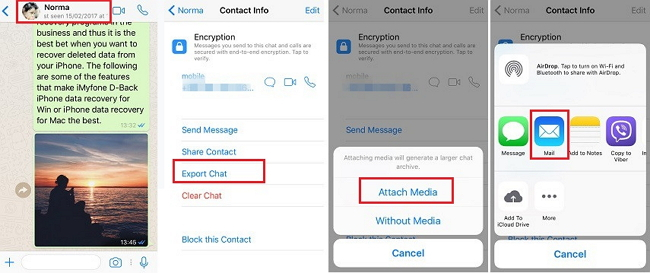 transfer-WhatsApp-message-from-iPhone-to-Android-using-email 01